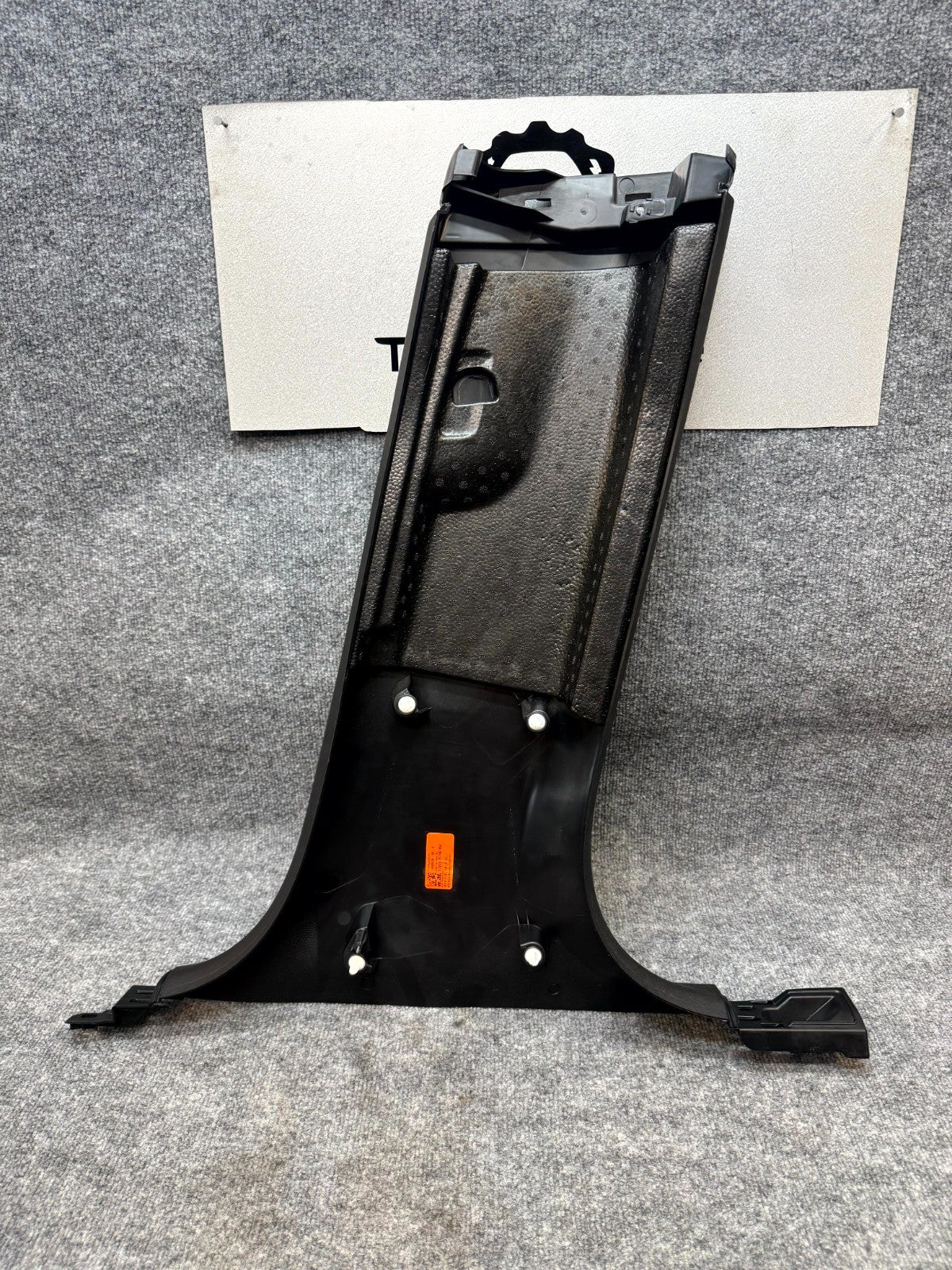 20-24 TESLA MODEL Y LEFT SIDE B-PILLAR LOWER COVER TRIM PANEL OEM, 1494623-00-F