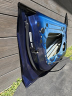 2018 - 2023 TESLA MODEL 3 FRONT LEFT DRIVER SIDE DOOR SHELL BLUE OEM