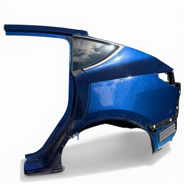2020-2024 Tesla Model Y Rear Left Quarter Panel Structural Cutout LH BLUE