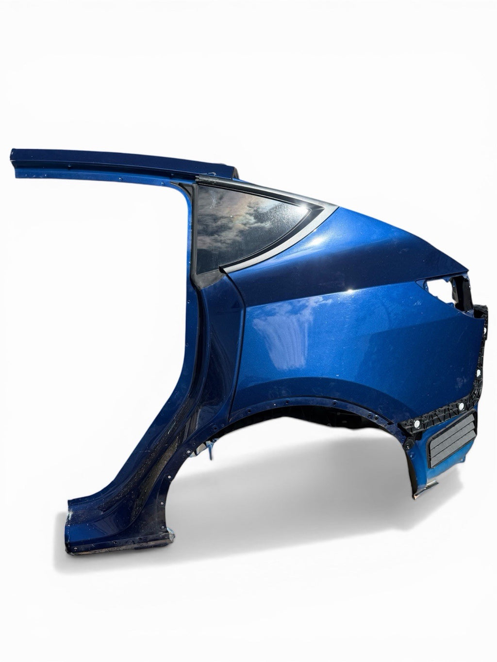 2020-2024 Tesla Model Y Rear Left Quarter Panel Structural Cutout LH BLUE