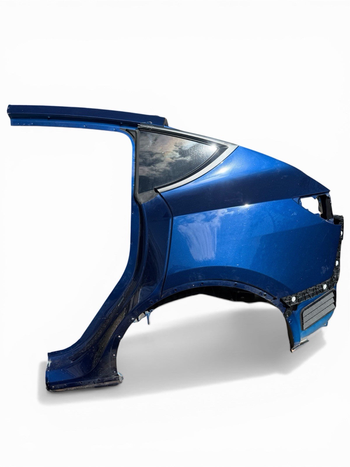 2020-2024 Tesla Model Y Rear Left Quarter Panel Structural Cutout LH BLUE