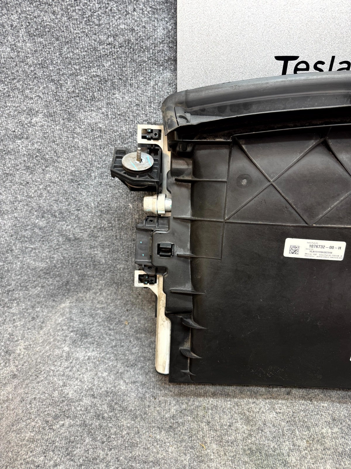 2017 – 2023 TESLA MODEL 3 COOLING RADIATOR W/ GRILLE SHUTTER OEM, 1103545-00-A