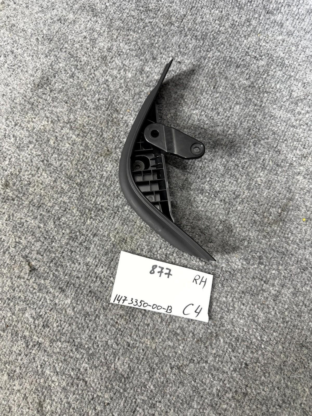 2016-2020 Tesla Model X Rear Right Side Door Weatherstrip Seal OEM, 1473350-00-B