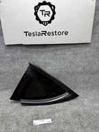 2020-2024 TESLA MODEL Y REAR RIGHT PASSENGER SIDE QUARTER GLASS OEM, 43R-000073