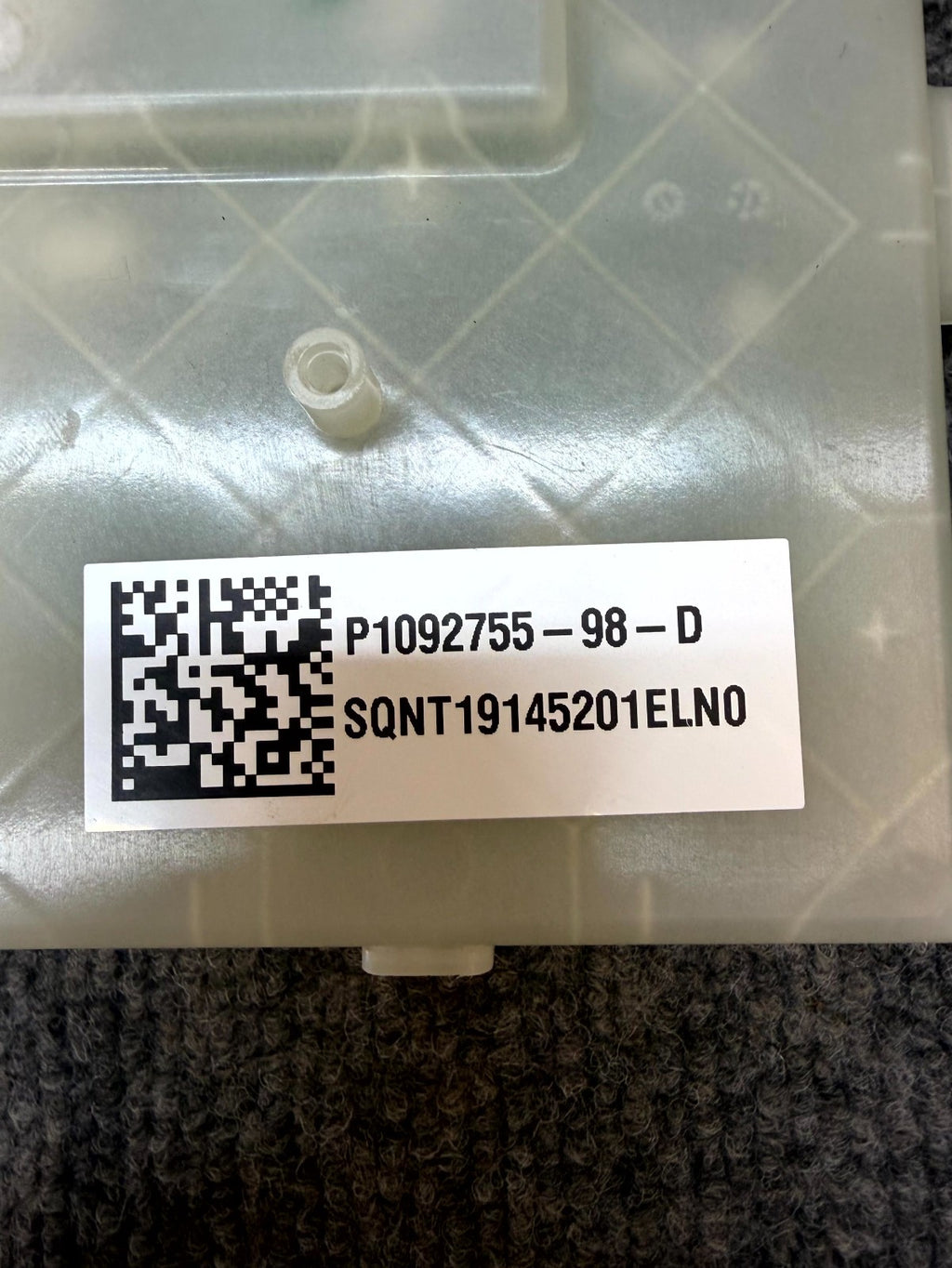 2017–2023 TESLA MODEL Y/3 CHARGING PORT CONTROL MODULE UNIT OEM, P1092755-98-D