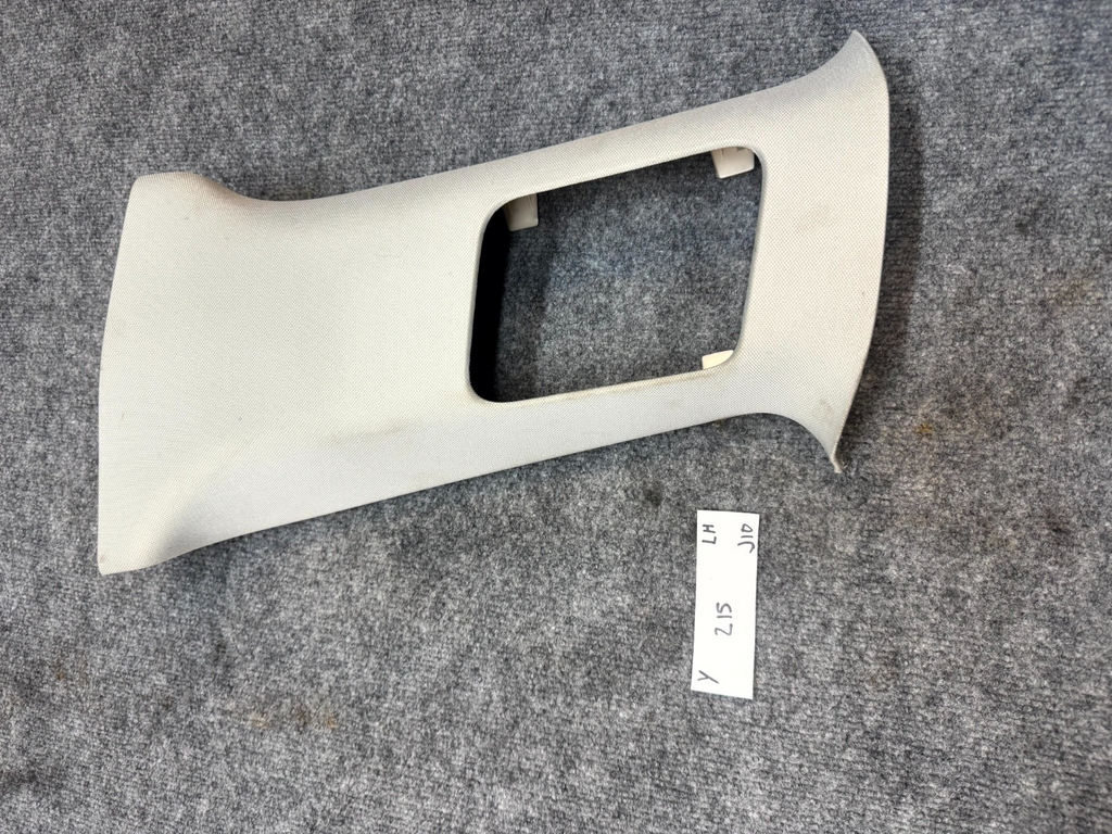 2020 - 2024 TESLA MODEL Y LEFT SIDE B-PILLAR UPPER TRIM COVER OEM, 1494606-00-C
