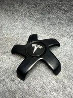 ♦️ 2017 - 2023 TESLA MODEL 3 RIGHT SIDE WHEEL CENTER CAP BLACK OEM, 1044234-00-A