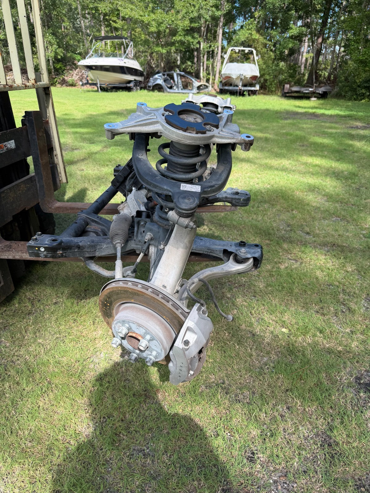 2017-2023 Tesla Model 3 Front Suspension Subframe Complete OEM 1044376-00-D