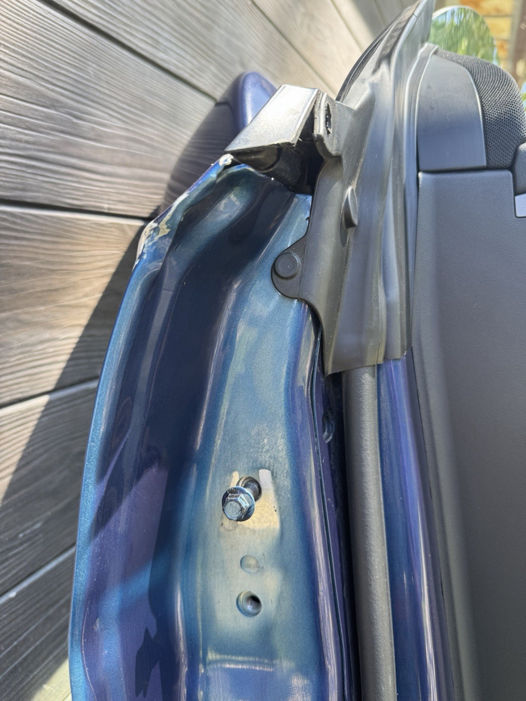 2018-2023 Tesla Model 3 Front Passenger Side Door Shell Panel Right Blue PPSB