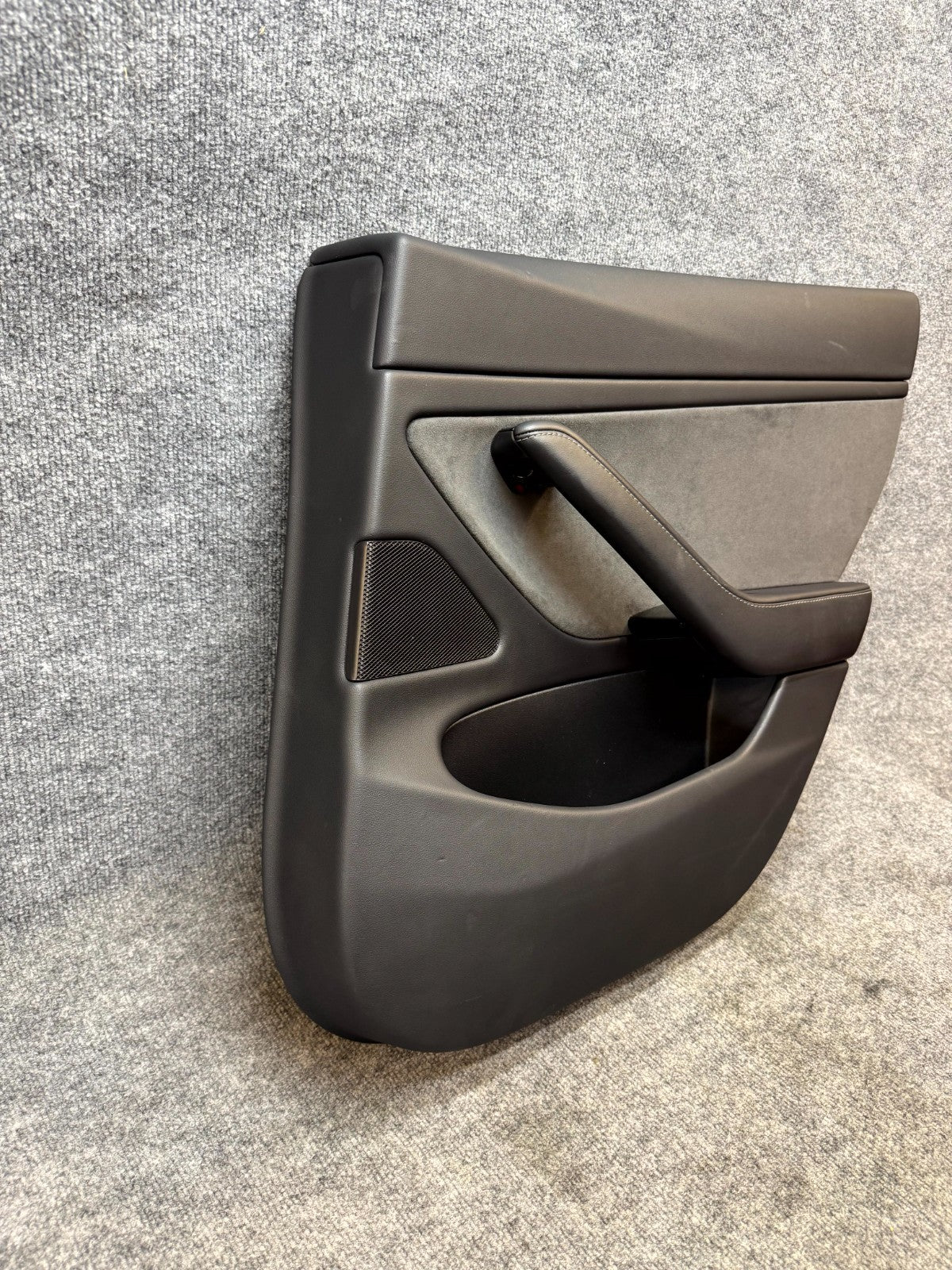 2017 - 2023 TESLA MODEL 3 REAR RIGHT PASSENGER SIDE DOOR PANEL OEM, 1090415-01-J