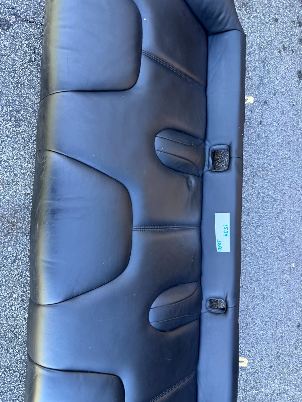 ♦️2012 - 2020 TESLA MODEL S REAR LOWER BOTTOM SEAT CUSHION OEM, 1026076-01-A
