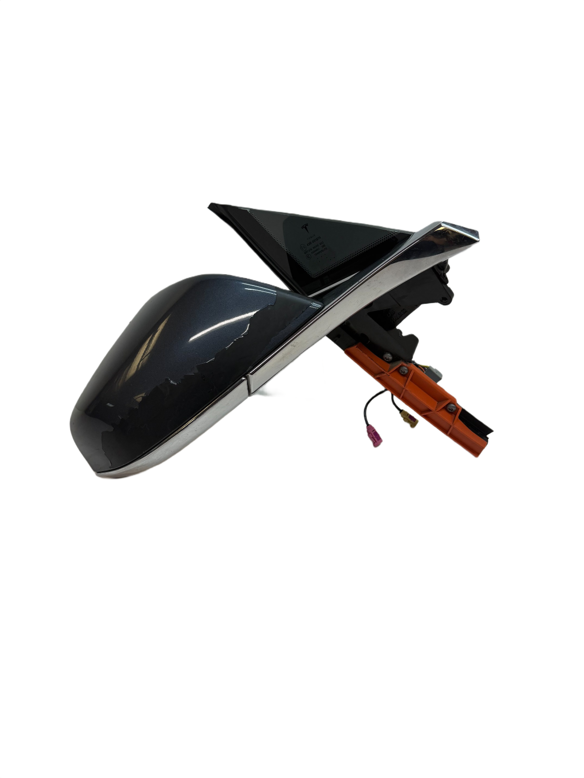 2016-2020 Tesla Model S Front Right Power Folding Door Mirror Assy W/ Blind Spot