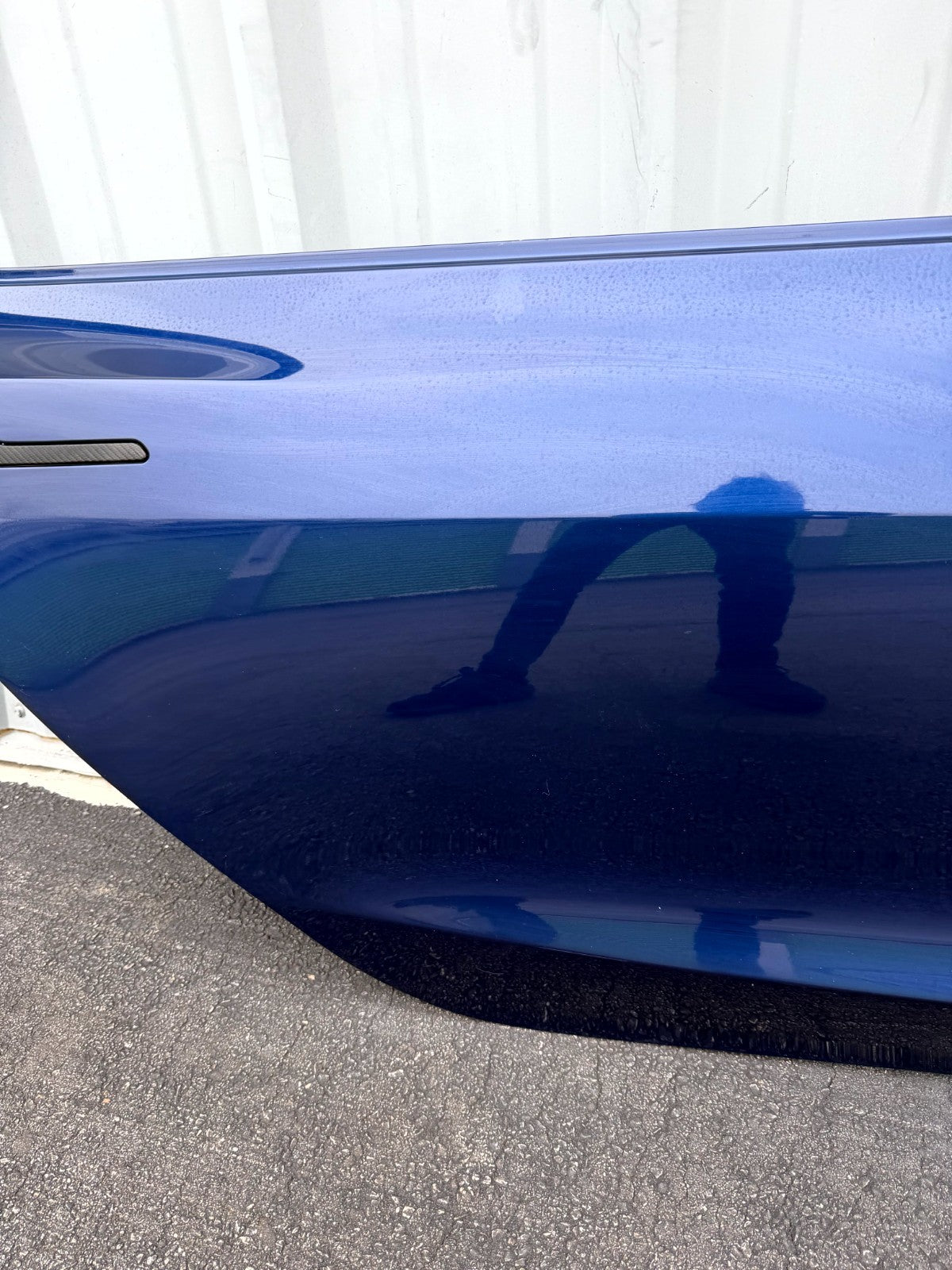 2017-2023 TESLA MODEL 3 REAR RIGHT PASSENGER SIDE DOOR SHELL OEM, 1081440-E0-C