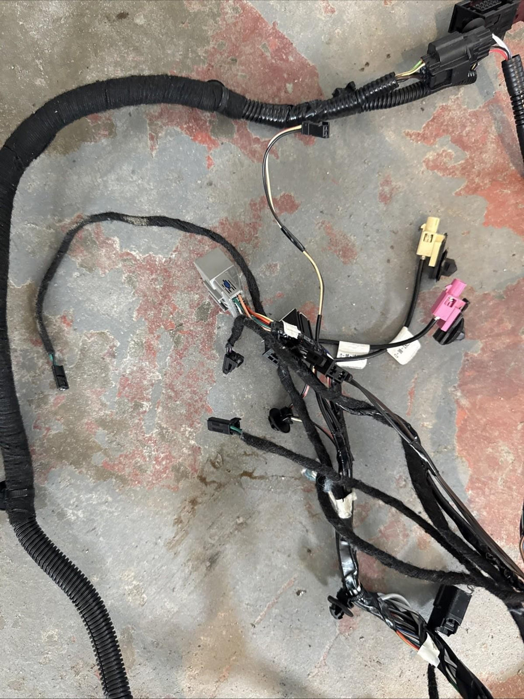 ♦️12-20 TESLA MODEL S FRONT RIGHT SIDE DOOR WIRE HARNESS OEM, 1004424-00-M