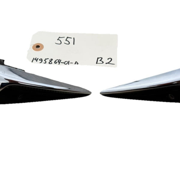 17-21 TESLA MODEL 3 LEFT AND RIGHT FENDER CAMERA MARKER SET OEM, 1495864-01-A