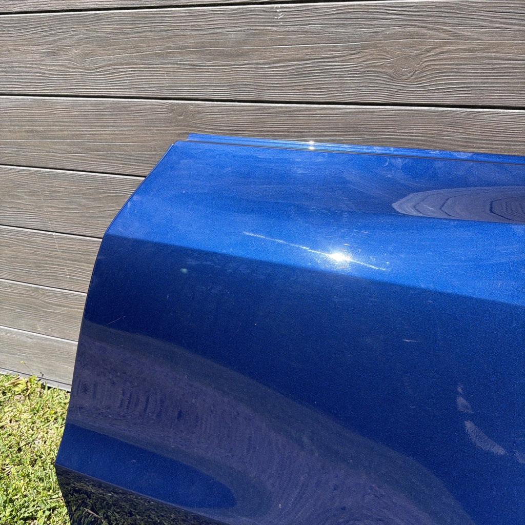 2020 - 2024 TESLA MODEL Y REAR LEFT DRIVER SIDE DOOR SHELL PANEL OEM BLUE_PPSB