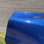 2020 - 2024 TESLA MODEL Y REAR LEFT DRIVER SIDE DOOR SHELL PANEL OEM BLUE_PPSB