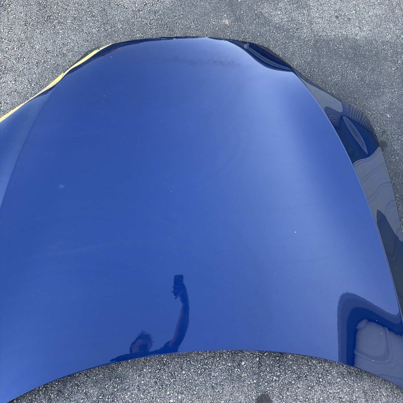 16-20 OEM Tesla Model S Front Frunk Hood Bonnet Lid Panel Shell BLUE