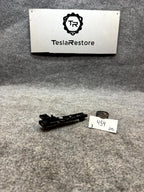 17-23 TESLA MODEL 3 FRONT LEFT/RIGHT SEAT BELT HEIGHT ADJUSTER OEM, 1068130-01-B