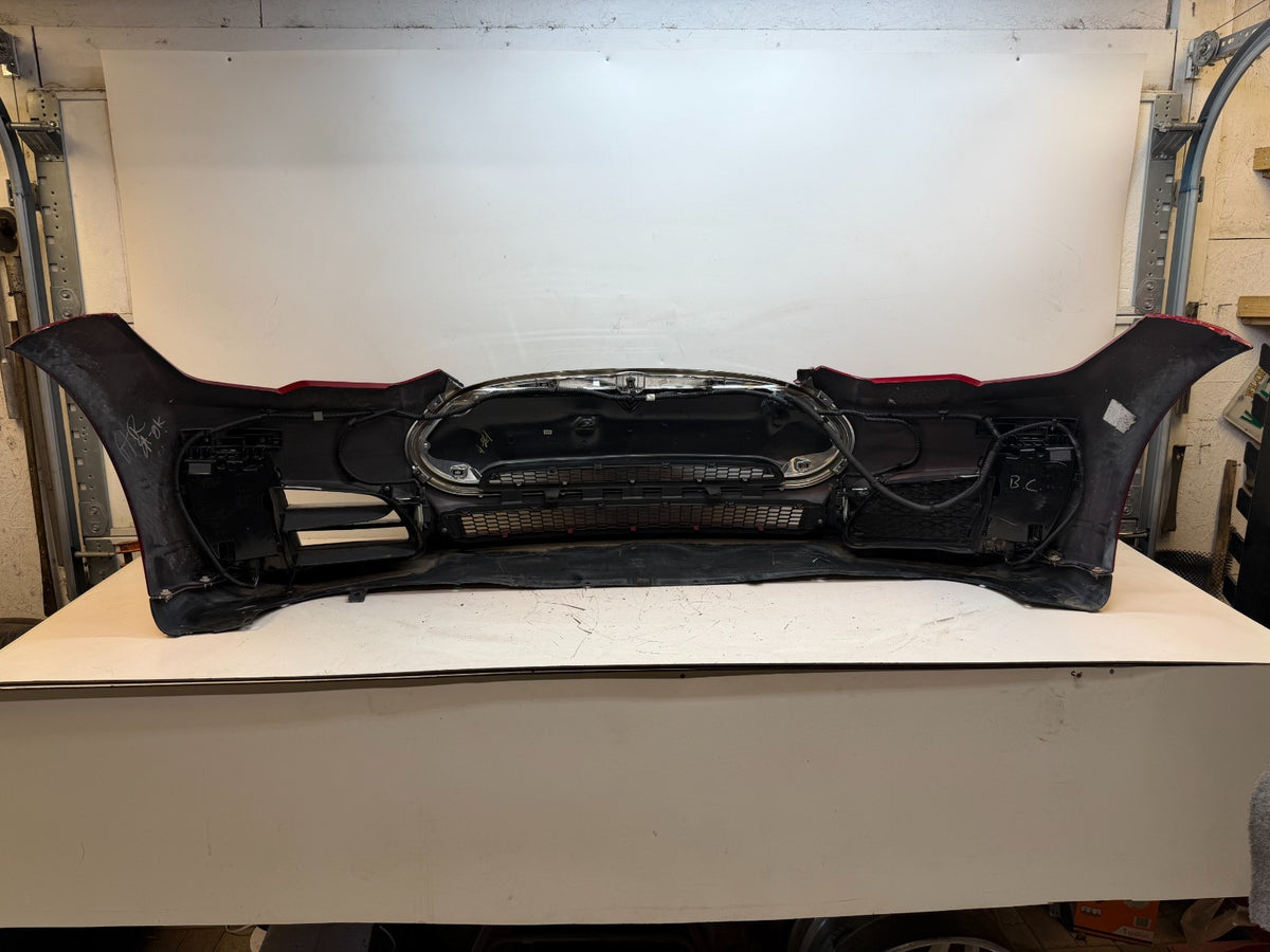 2012-2016 Tesla Model S Front Bumper Cover Complete W/ Lights OEM 1017415-00-C