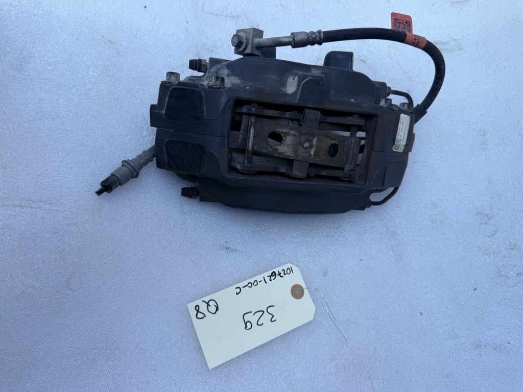 ♦️2016-2020 TESLA MODEL X FRONT LEFT CALIPER W/ BRAKE HOSE LINE OEM,1027621-00-C