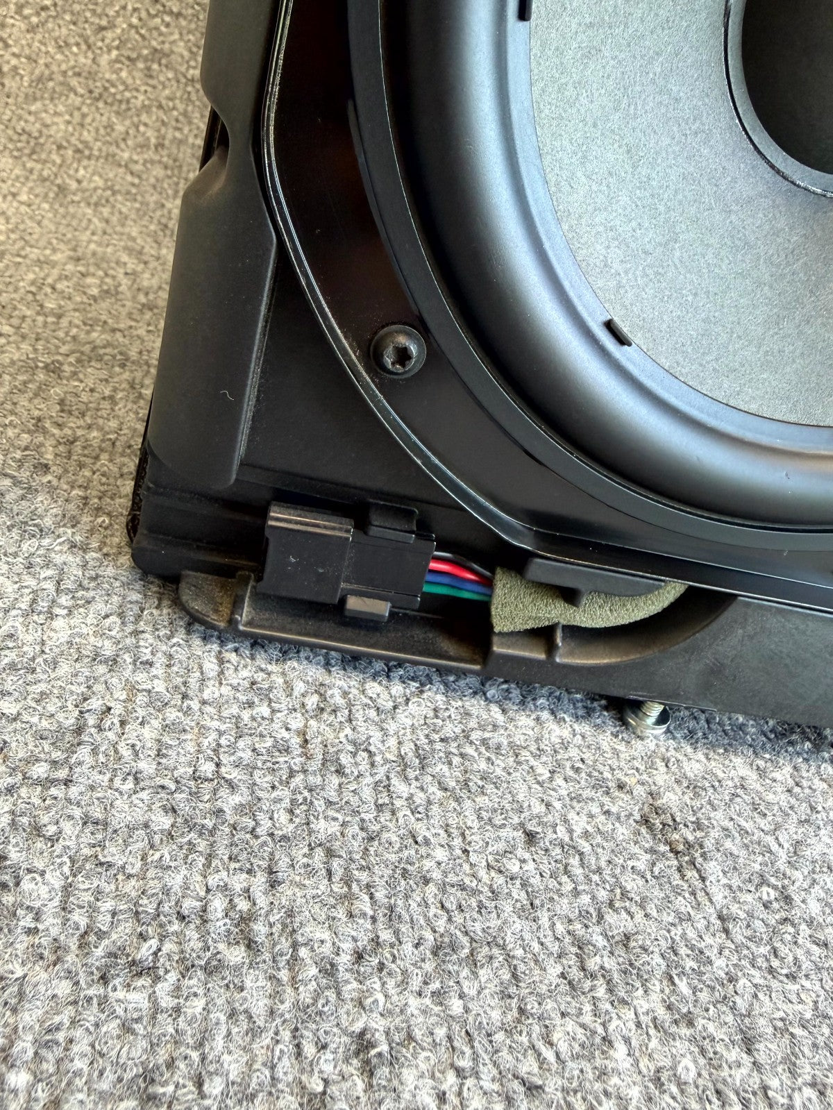 2017-2023 TESLA MODEL 3 AUDIO SYSTEM SPEAKER SUBWOOFER BASS BOX OEM, 107974600B