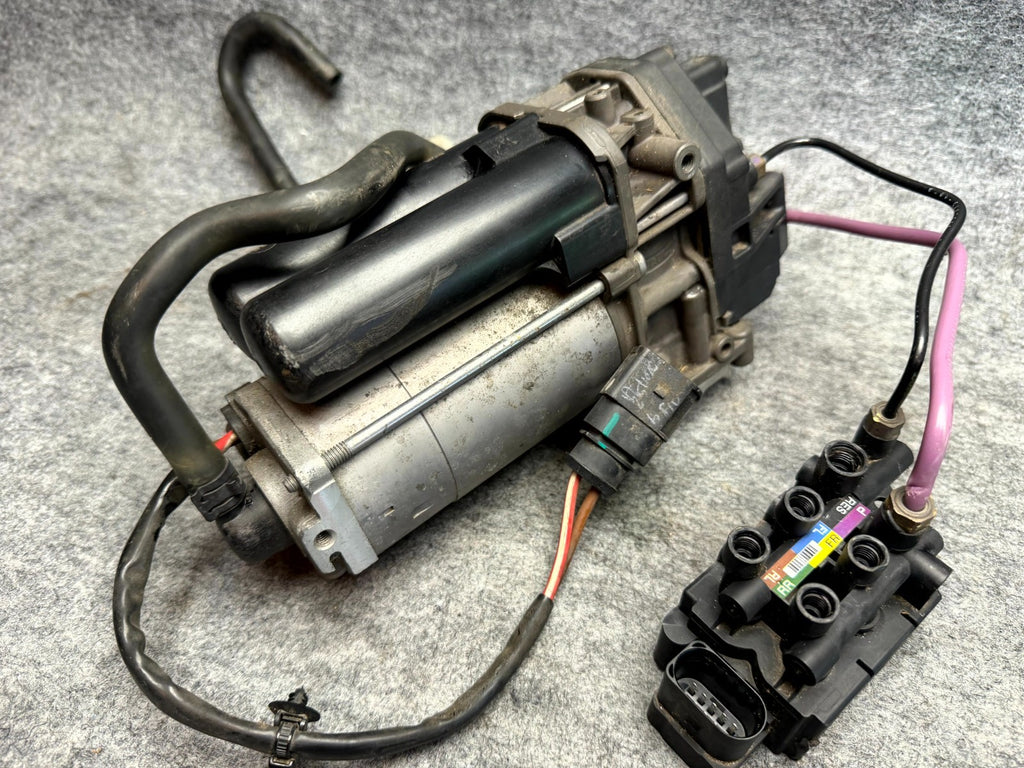 ♦️12-16 TESLA MODEL S AIRMATIC AIR SUSPENSION COMPRESSOR PUMP OEM, 6006403-00-A