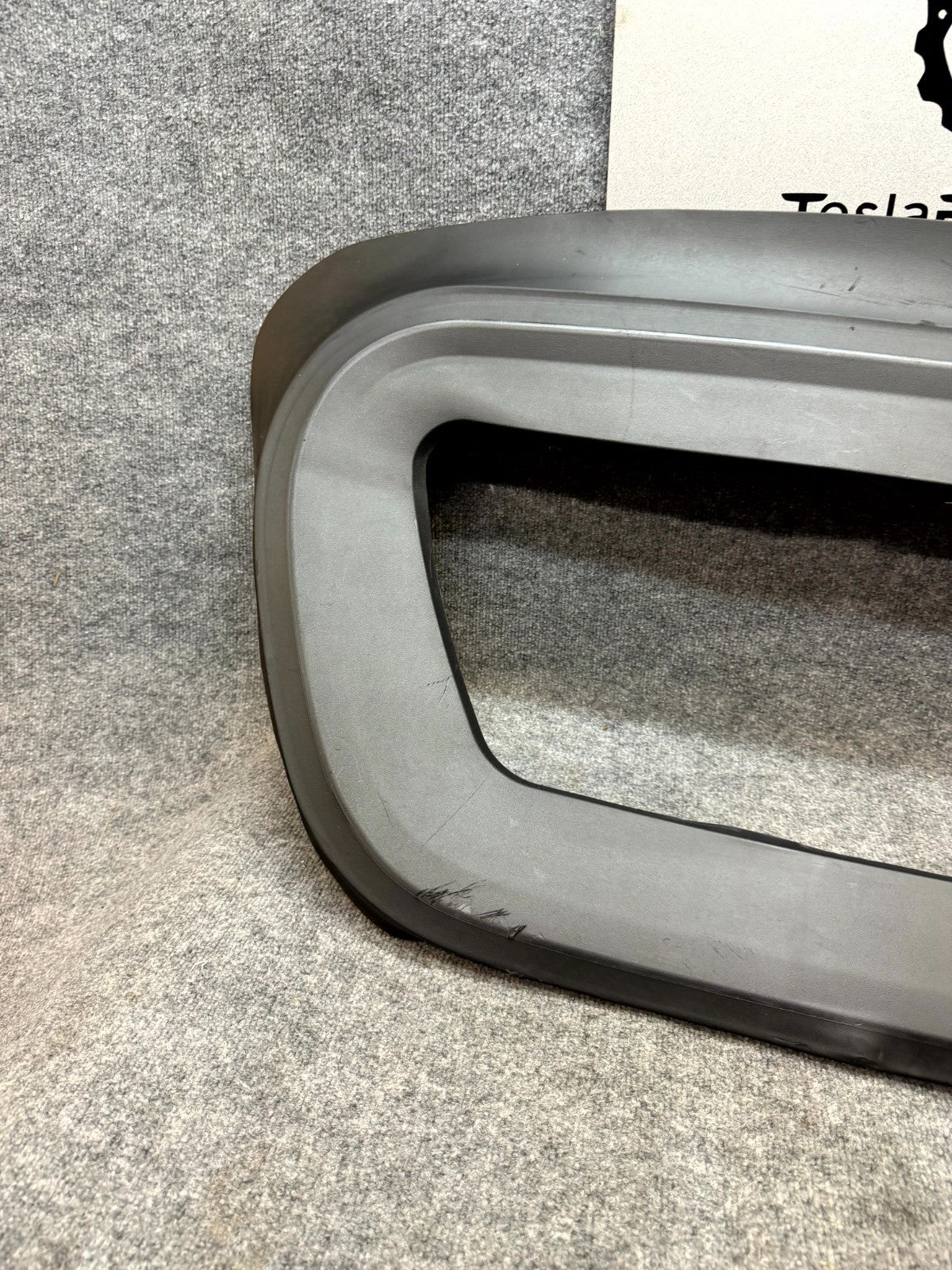 2020-2024 TESLA MODEL Y FRONT TRUNK FRUNK BAFFLE COWL TRIM COVER OEM, 149408800C