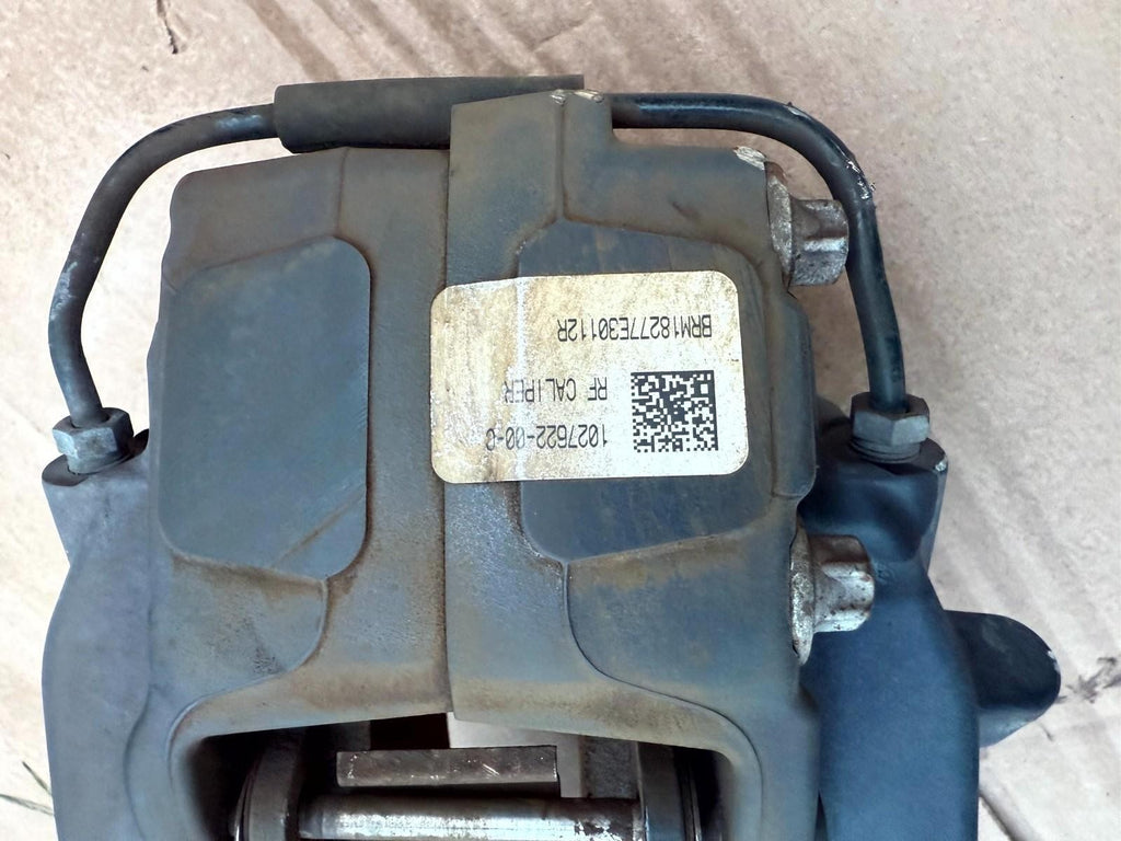 2016-2020 Tesla Model X Front Right Passenger Side Brake Caliper OEM, 102762200