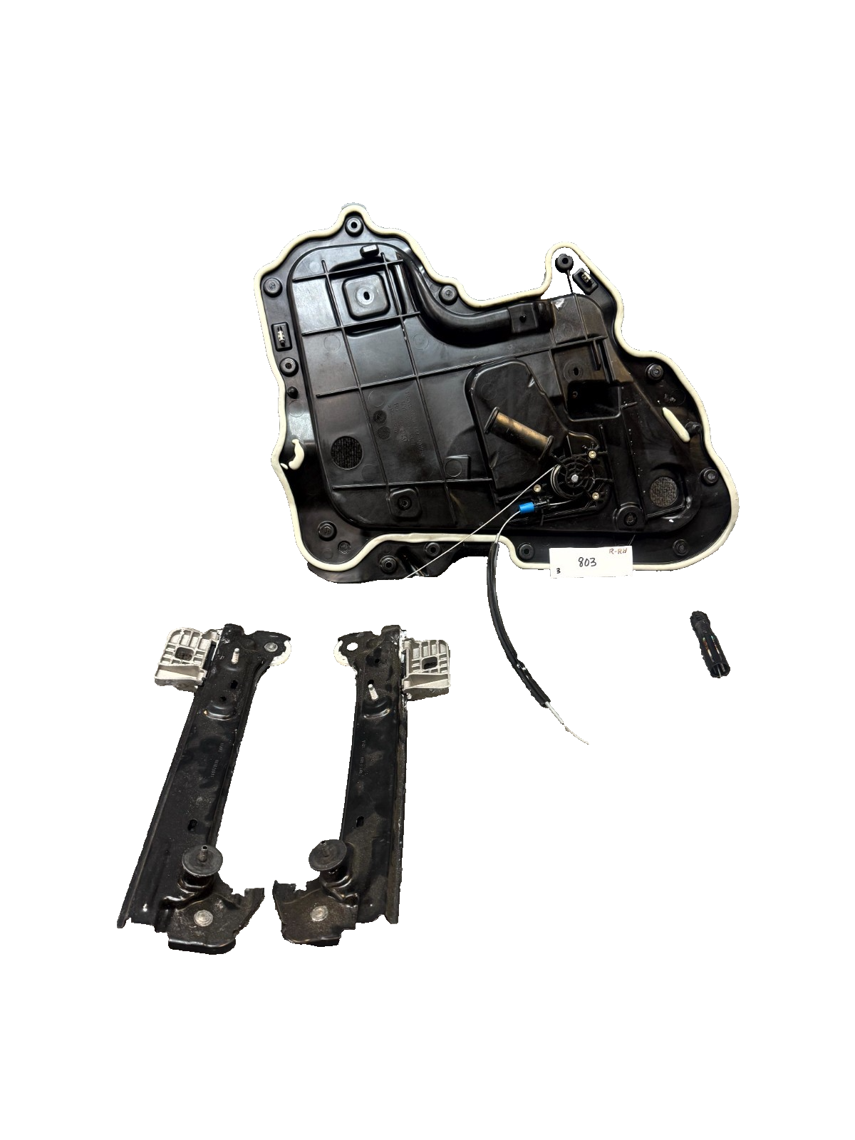 2017-2023 TESLA MODEL 3 REAR RIGHT DOOR WINDOW REGULATOR & MOTOR OEM, 109662310F