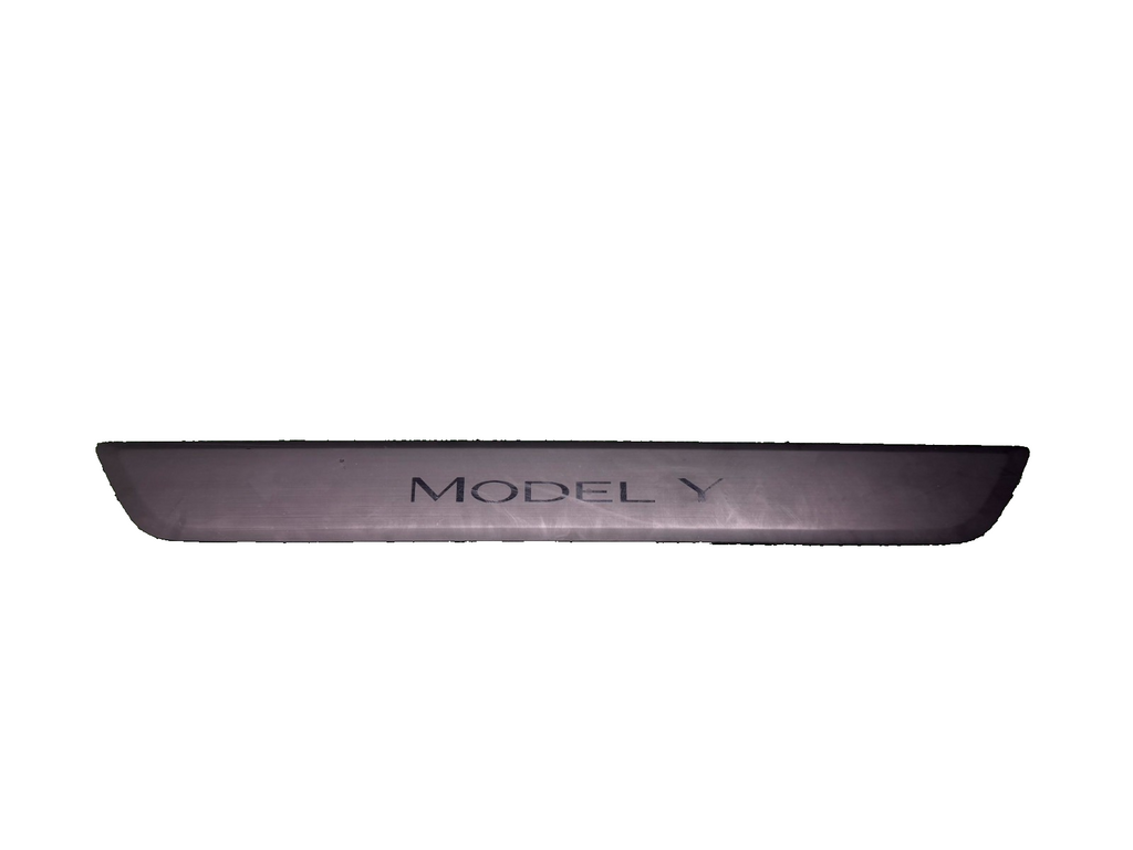 ♦️2020-2024 TESLA MODEL Y FRONT RIGHT DOOR SILL SCUFF PLATE TRIM OEM, 1494301-00