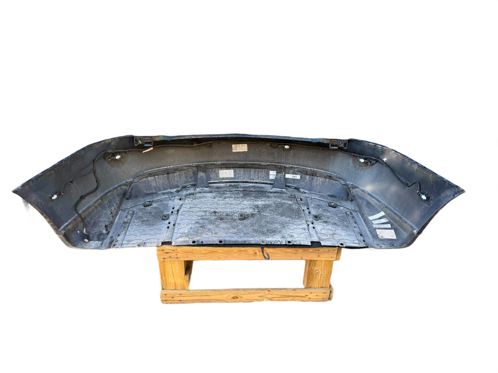 2015 TESLA MODEL S REAR BUMPER COVER PANEL W/ PDC VALANCE BLUE