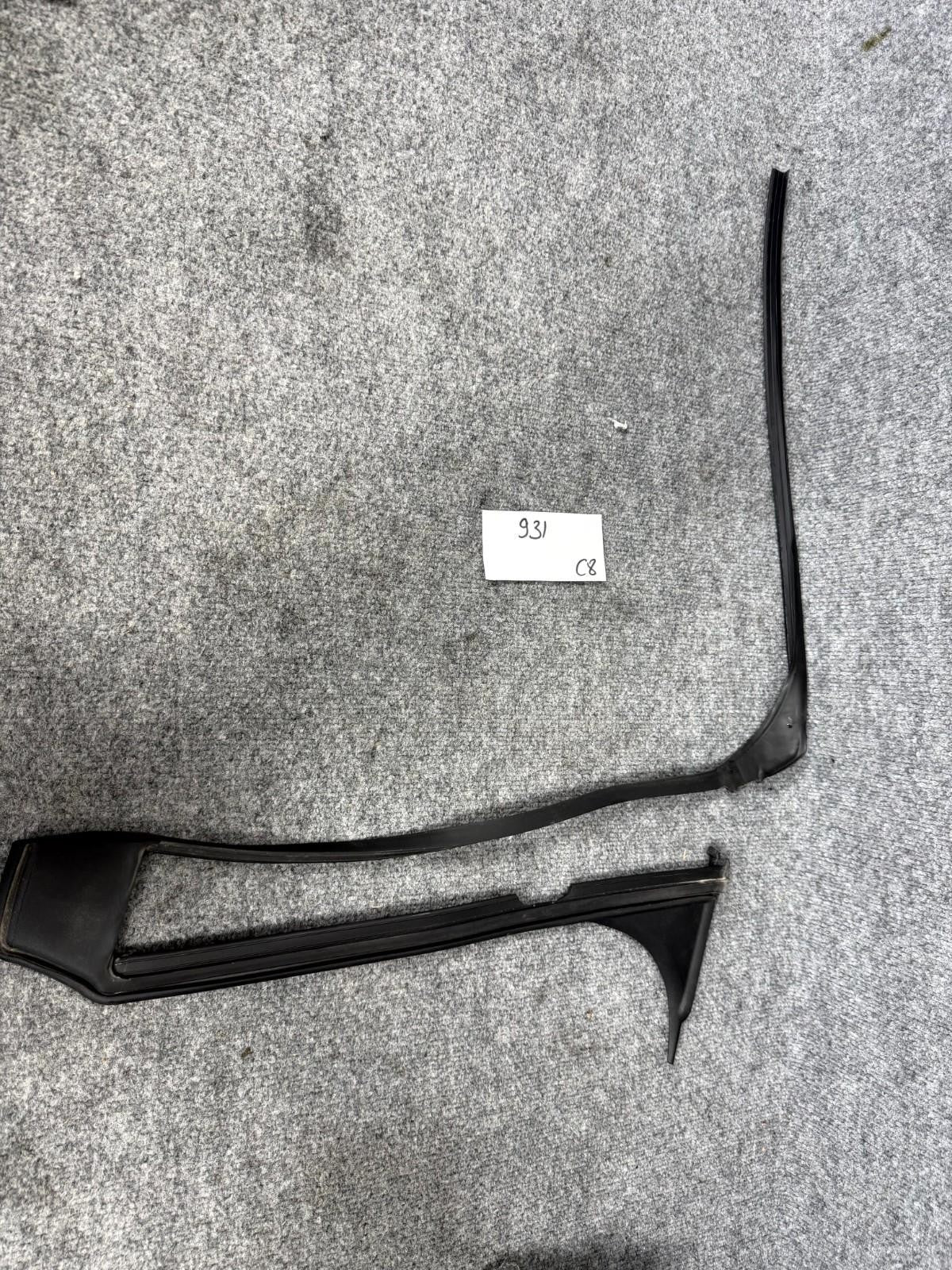 2016-2023 Tesla Model X Right Side B Pillar WeatherStrip Seal OEM, 1032152-00-C