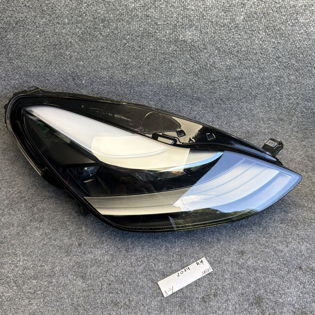 21-23 Tesla Model 3 Front Right Headlight Projector Headlamp RH 1514953-00-E