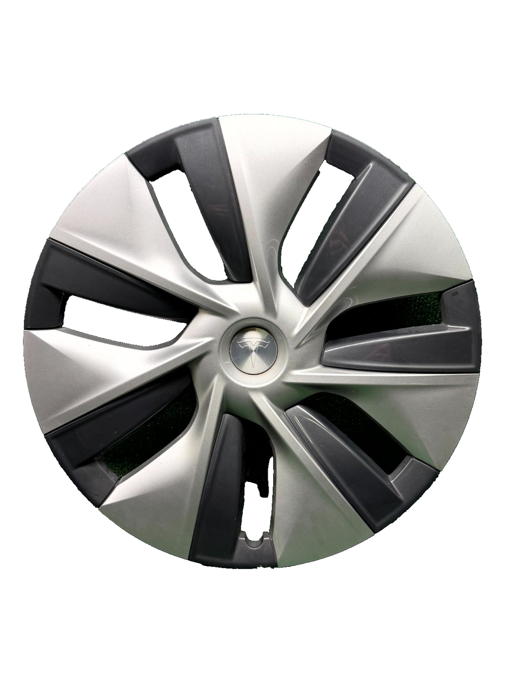 ♦️20-24 TESLA MODEL Y 19" GEMINI WHEEL RIM HUBCAP COVER OEM, 1044235-00-B