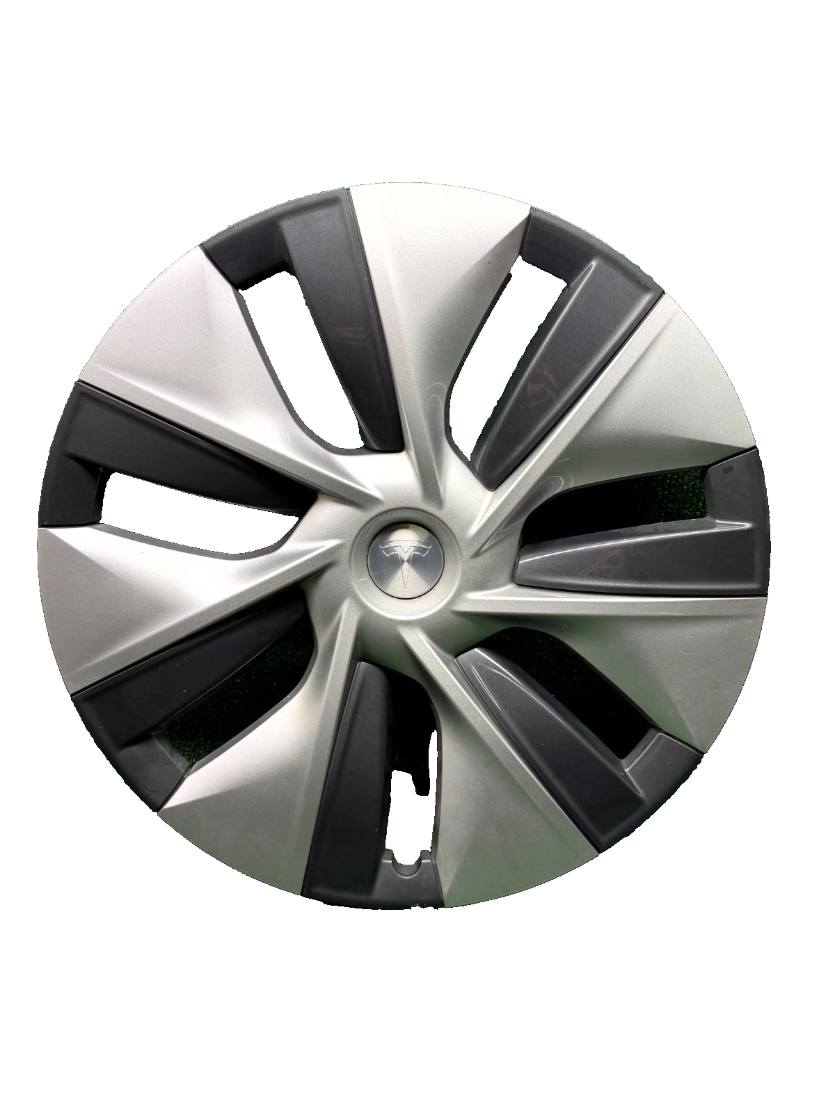 ♦️20-24 TESLA MODEL Y 19" GEMINI WHEEL RIM HUBCAP COVER OEM, 1044235-00-B