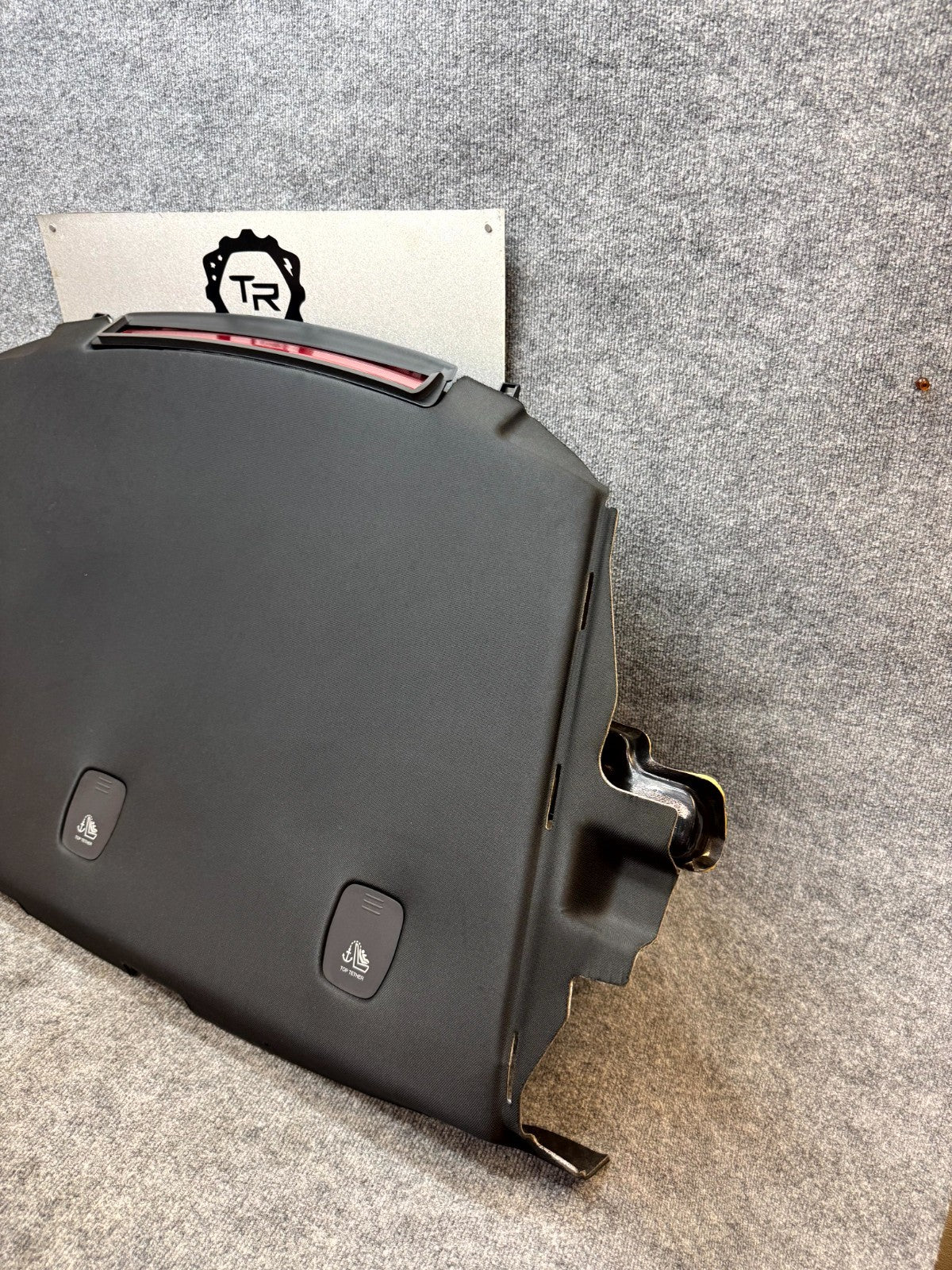 2017-2023 TESLA MODEL 3 REAR DECK SHELF COVER INNER PANEL OEM, 1099221-00-D