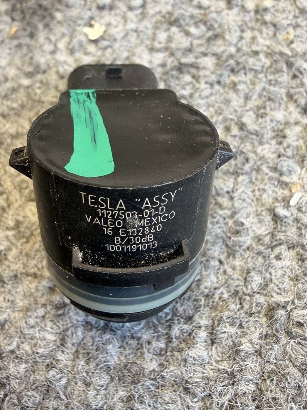 2020-2025 Tesla Model 3 Y Bumper Assist Parking Ultrasonic PDC Sensor Black OEM