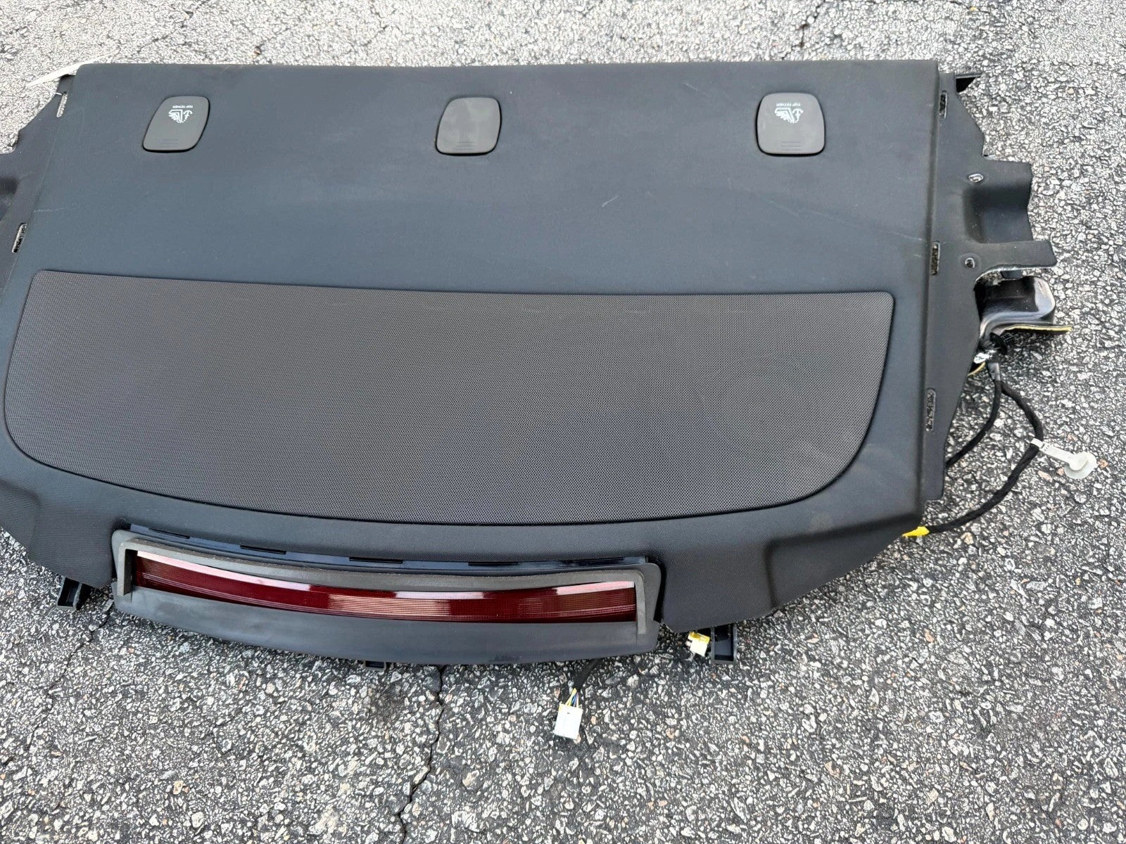 ♦️2017–2023 TESLA MODEL 3 REAR DECK TRAY SHELF COVER COMPLETE OEM, 1090452-00-N