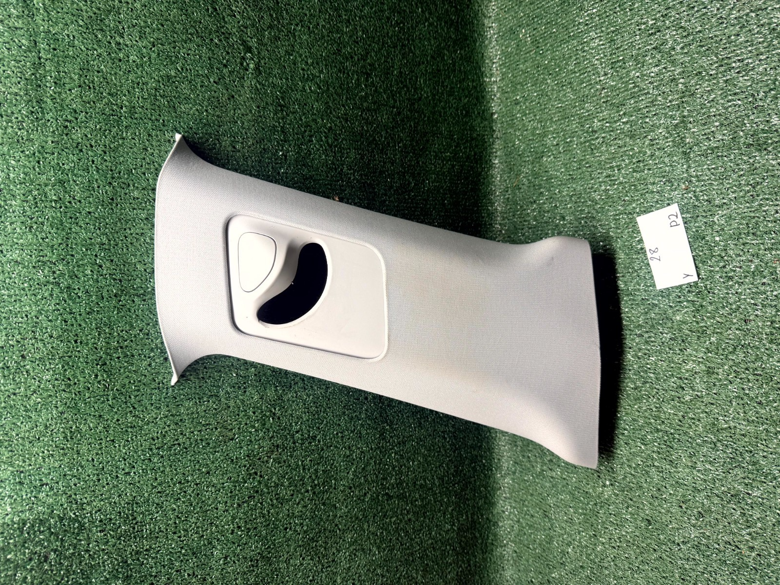 ♦️2020-2023 TESLA MODEL Y RIGHT SIDE UPPER B PILLAR COVER PANEL OEM, 149460798B