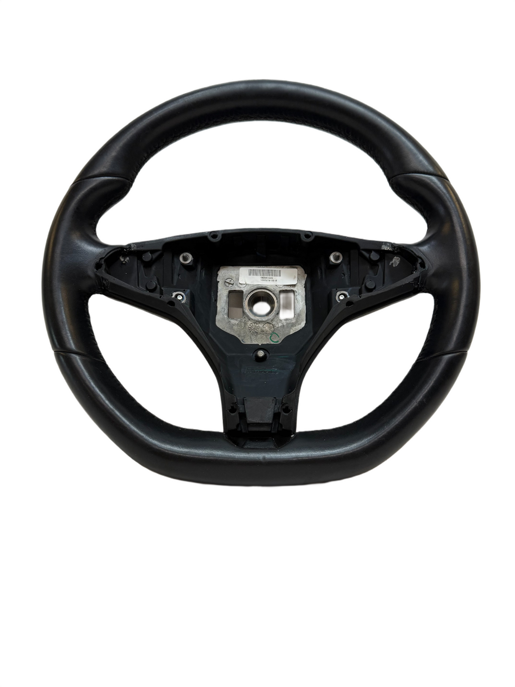 2012-20 Tesla Model S Front Driver Steering Wheel Black Assembly 1005279-00-E