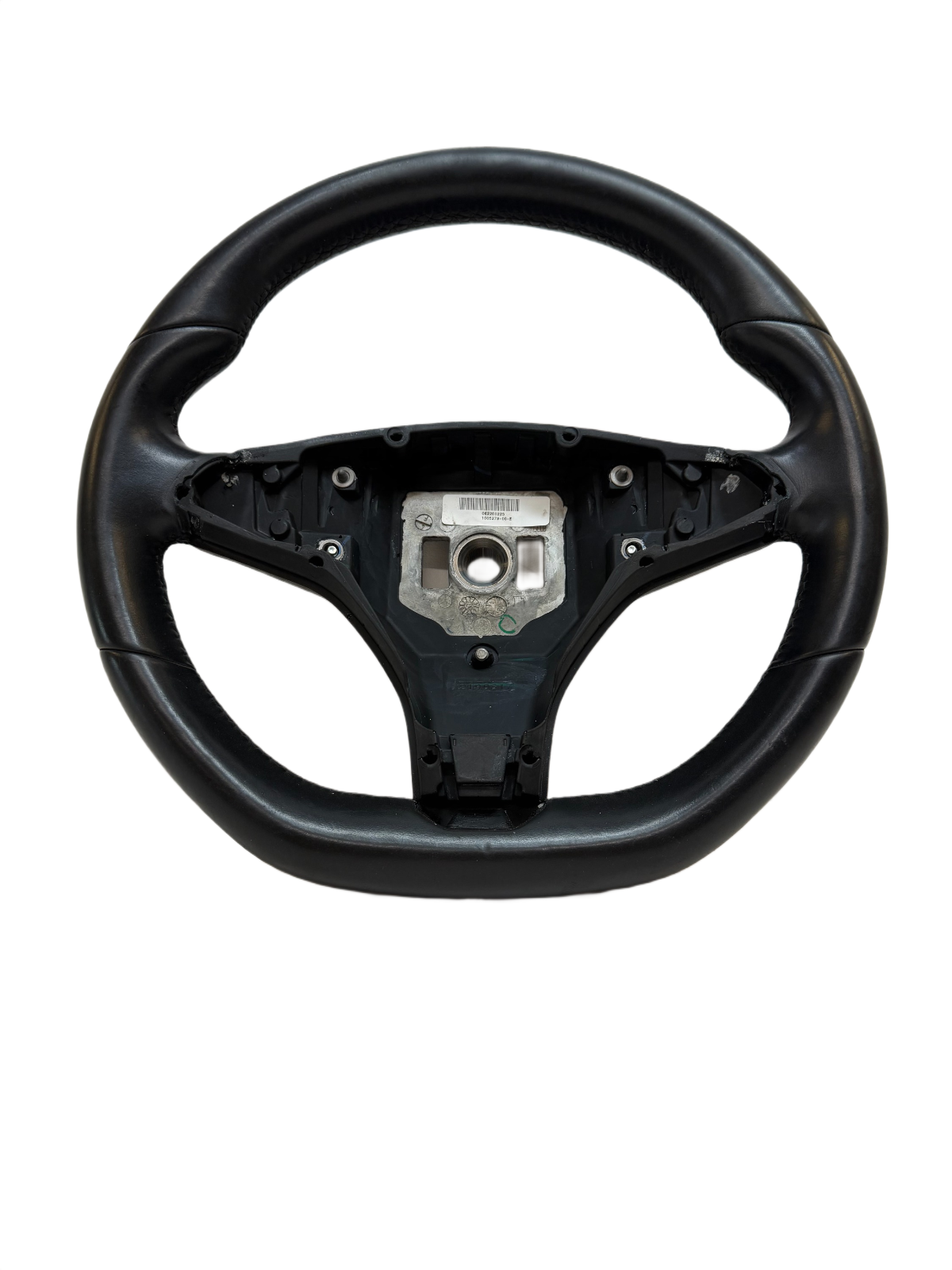 2012-20 Tesla Model S Front Driver Steering Wheel Black Assembly 1005279-00-E