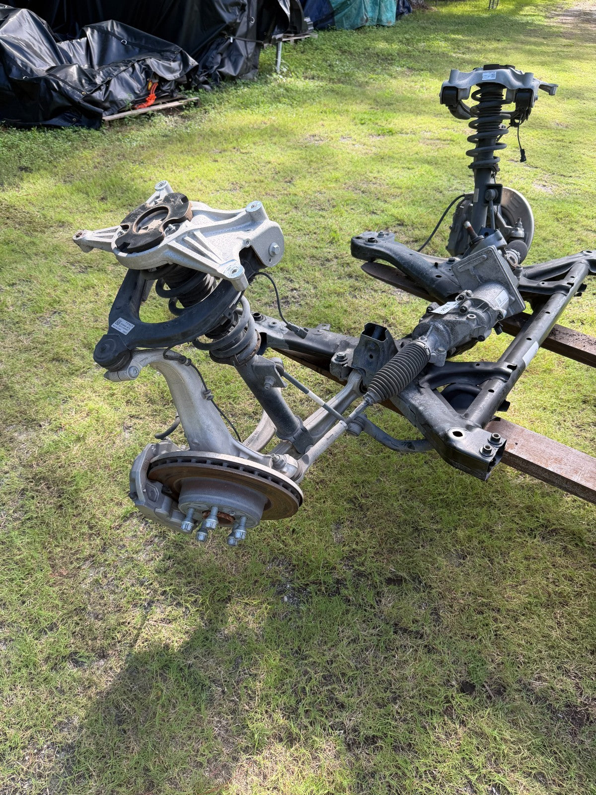 2017-2023 Tesla Model 3 Front Suspension Subframe Complete OEM 1044376-00-D