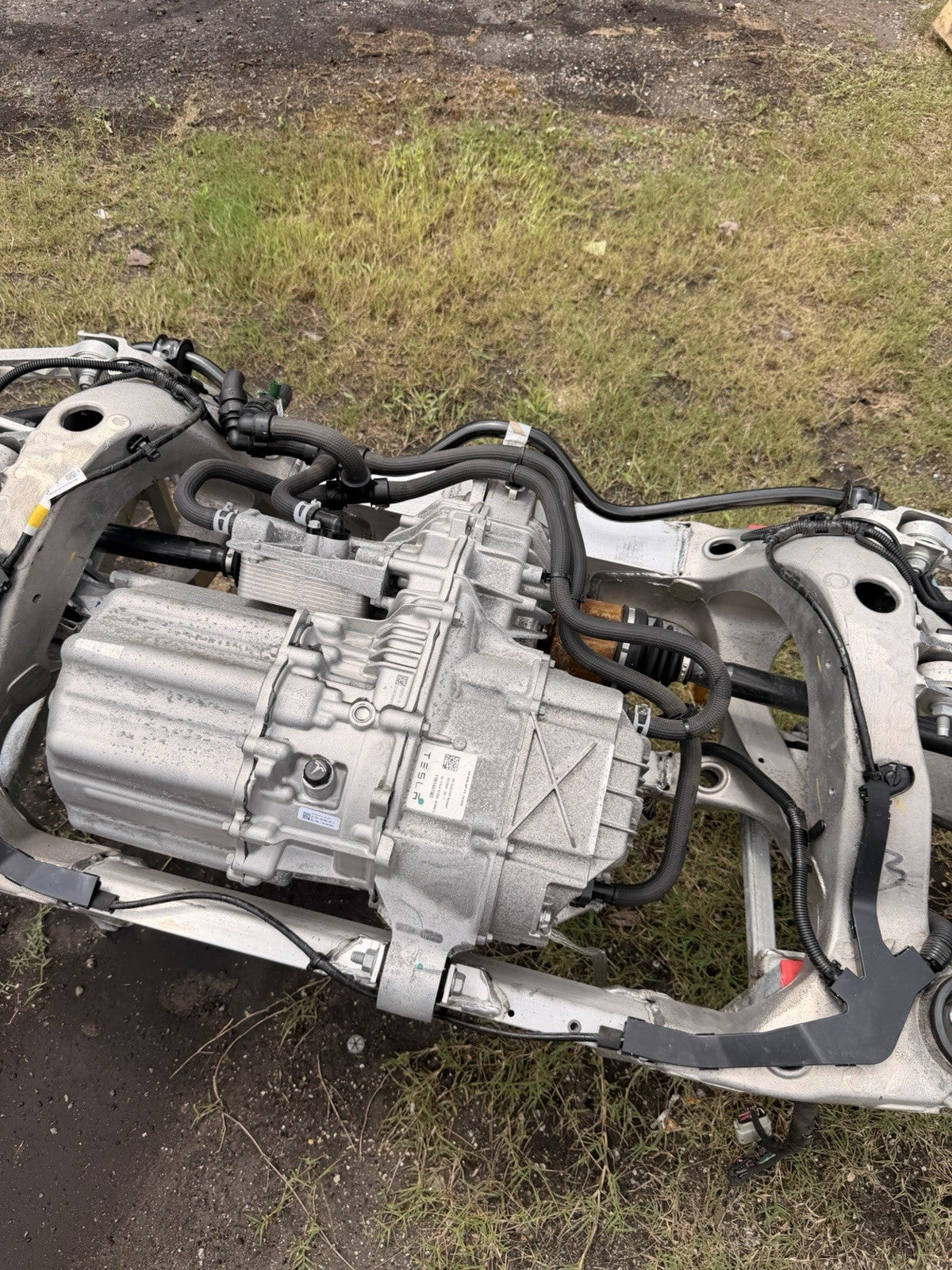 2012-2020 Tesla Model S Rear Large Small Motor w/ Subframe & Suspension