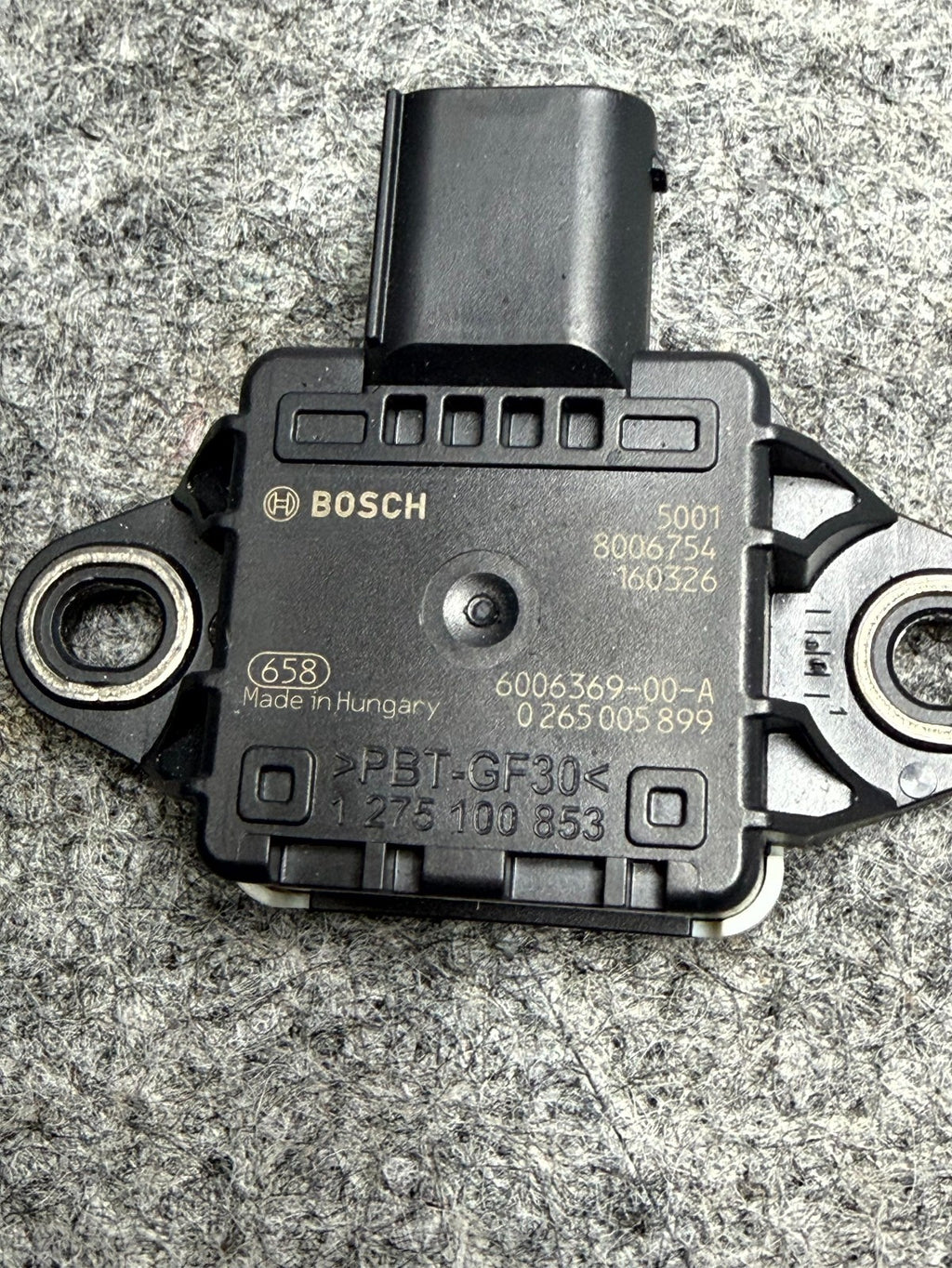 ♦️12-20 TESLA MODEL S YAW RATE STABILITY SENSOR CONTROL MODULE OEM, 6006369-00-A