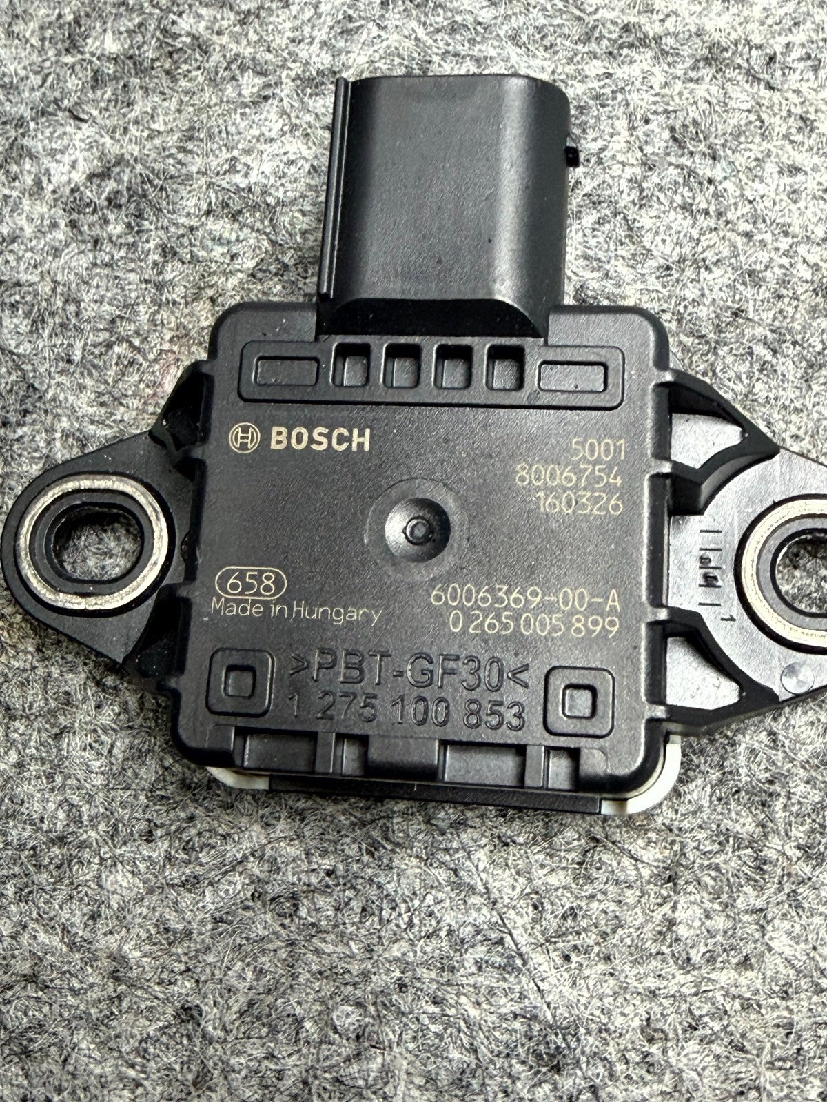 ♦️12-20 TESLA MODEL S YAW RATE STABILITY SENSOR CONTROL MODULE OEM, 6006369-00-A