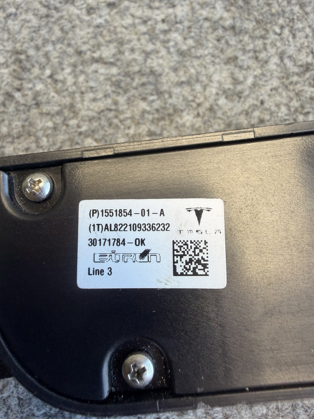 2017-2024 OEM Tesla Model 3 Y Front Left Driver Side Seat Control Switch