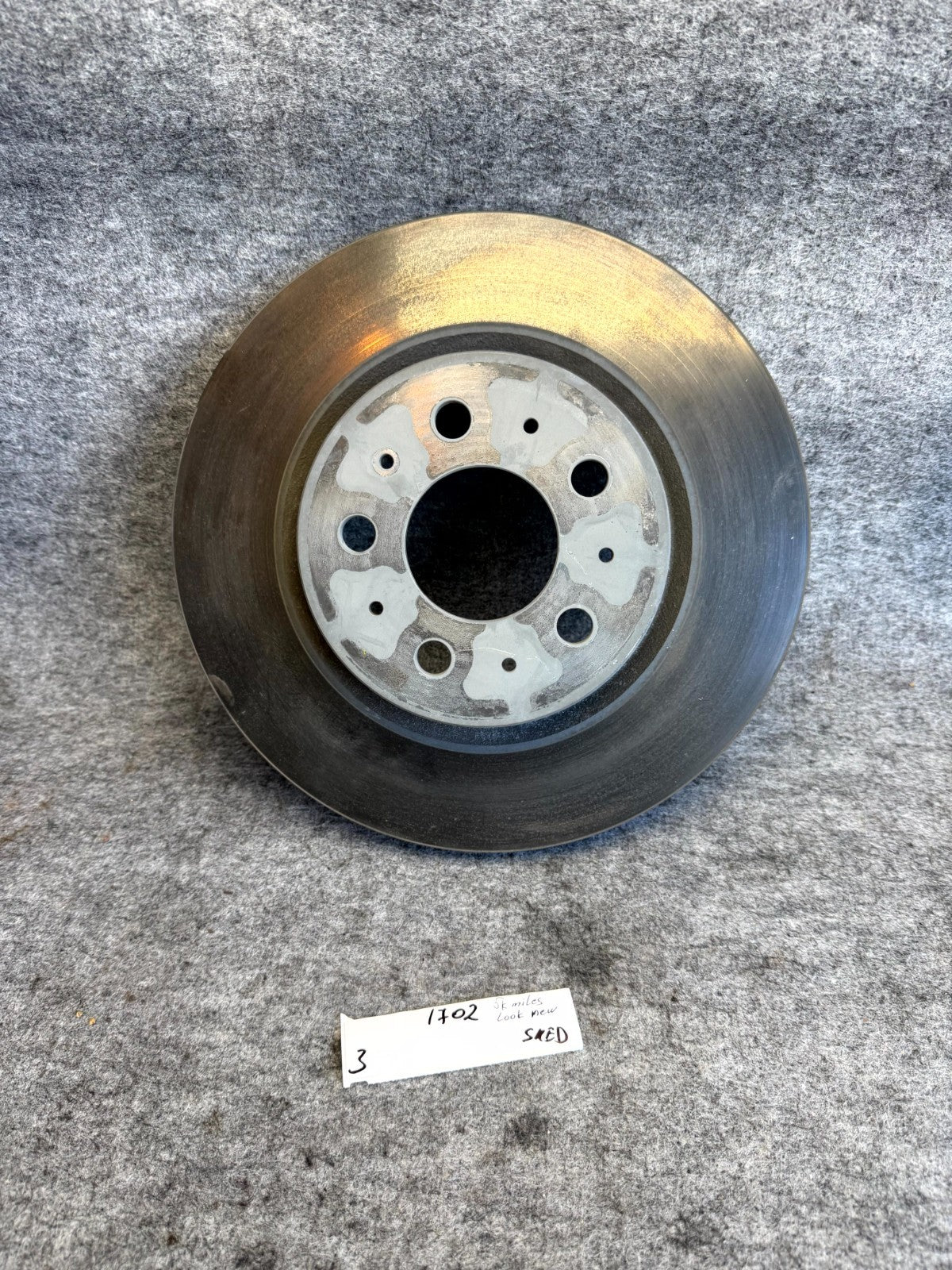 ♦️2017-2023 TESLA MODEL 3 FRONT LEFT OR RIGHT BRAKE ROTOR DISC OEM, 1044611-00-D