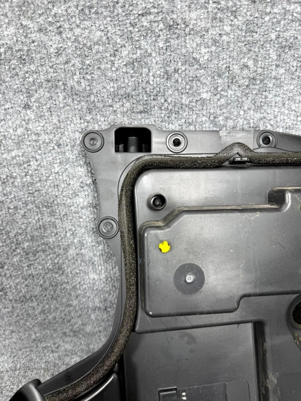 16-20 Tesla Model X Left Side Window Regulator Carrier Panel OEM, 1111671-00-A