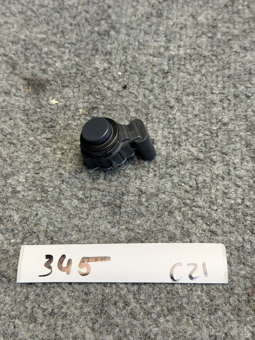 15-16 Tesla Model S X Park Assist Sensor Axial V2 Unpainted OEM 1048473-00-A